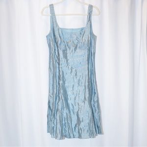 Beautiful ice blue sleeveless dress